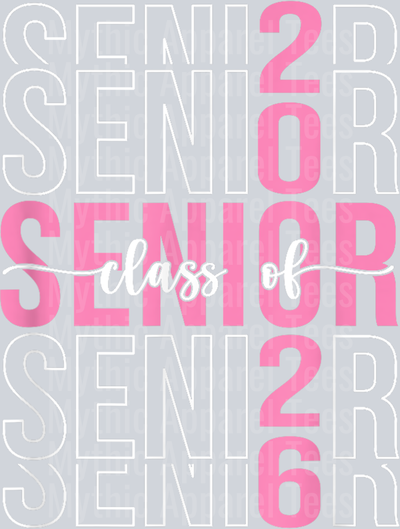Senior 2026 Class Of 2026 Seniors Graduation 2026 Girl Women T-Shirt