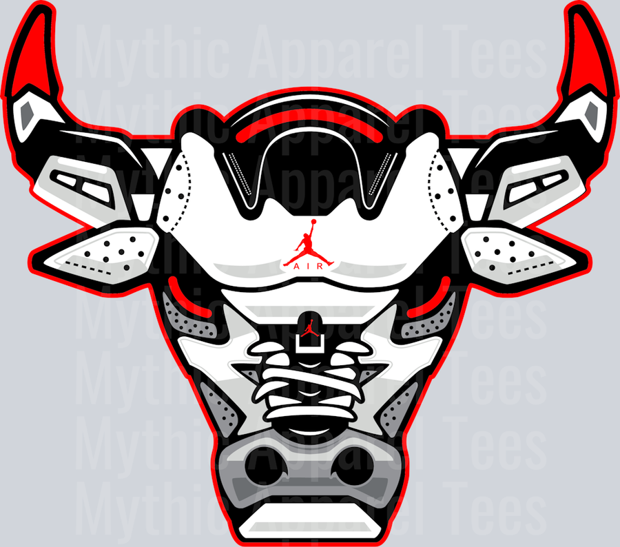 Chicago Bulls Sneaker Nike Michael Jordan Chicago Bulls Jordans Nike DTF Michael Jordan Transfers