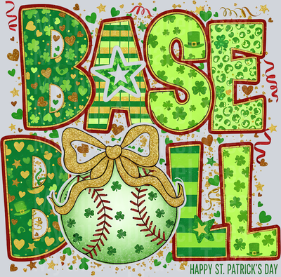 St Patricks Day Baseball