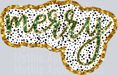 GLITTER MERRY GREEN