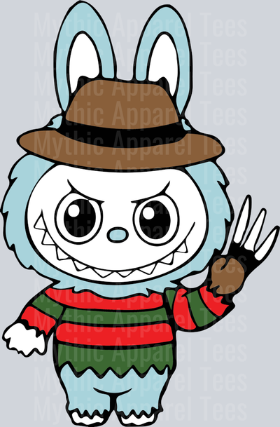 Labubu Freddy Kreuger