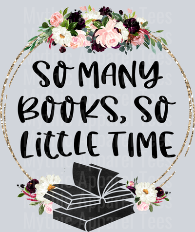 So many books so little time DTF Book Transfers