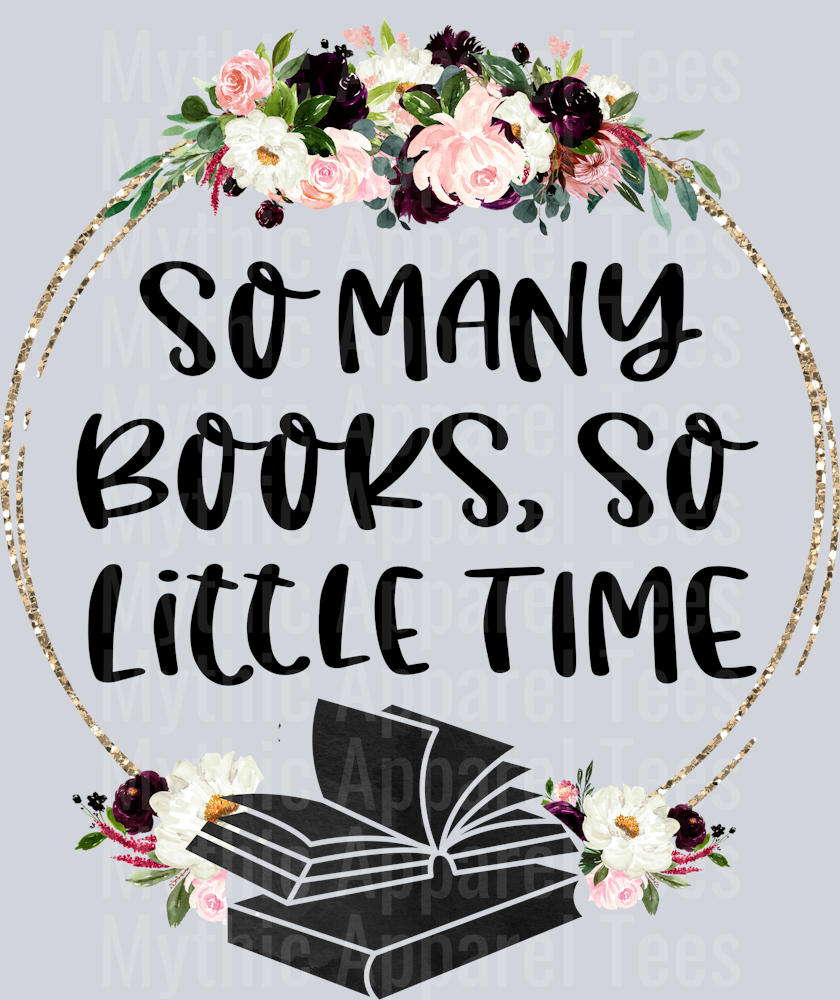 So many books so little time DTF Book Transfers