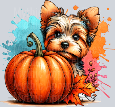 YORKIE PUMPKIN