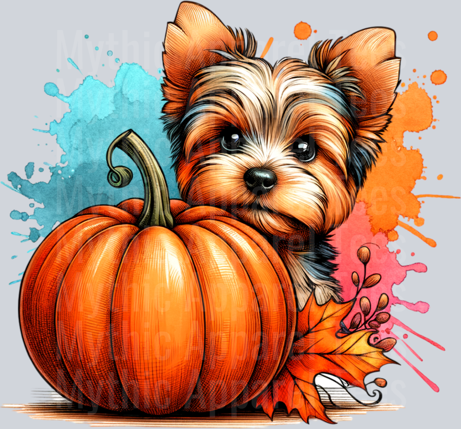 YORKIE PUMPKIN