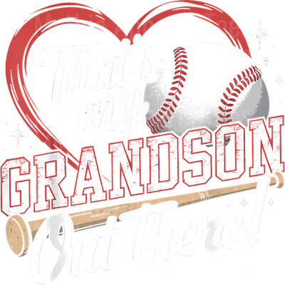 Grandma Grandpa Grandparents Baseball DTF Transfer