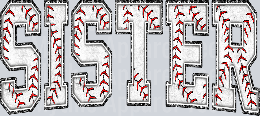 Baseball Sister School Spirit & Sports