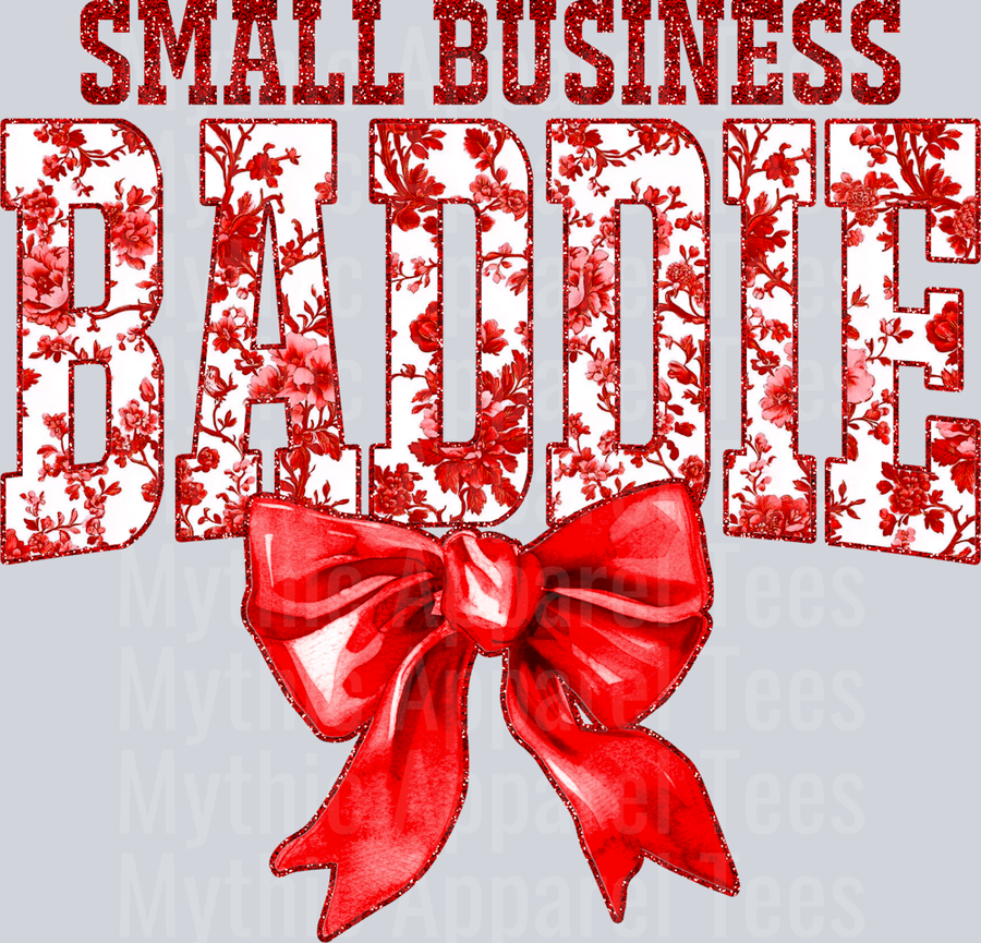 Red Small Business Baddie