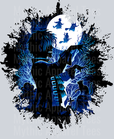 Hocus Pocus 2 Dark Silhouette Color Splash Crystal Ball Vision