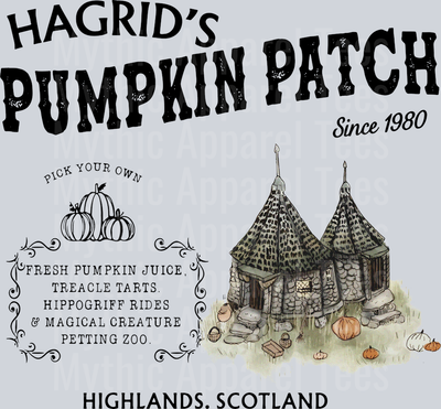 Hagrid_s Pumpkin Patch Wizard Sweatshirt, Pumpkin Patch Shirt, HP Fan Shirt, Fall Shirt Halloween Gift For Halloween Party T-shirt, Sweatshirt, Hoodie, Free Shipping