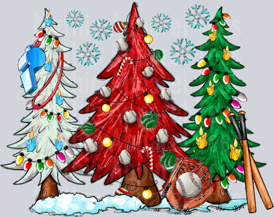 Christmas Tree Baseball