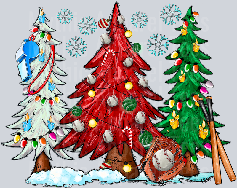 Christmas Tree Baseball