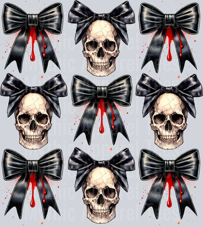 skull ribbon