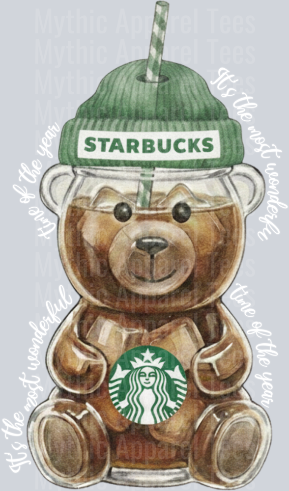 TimeoftheYearStarbucksLogoBearWhite
