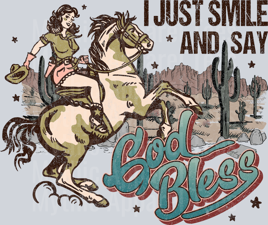 I just smile and say God Bless Western