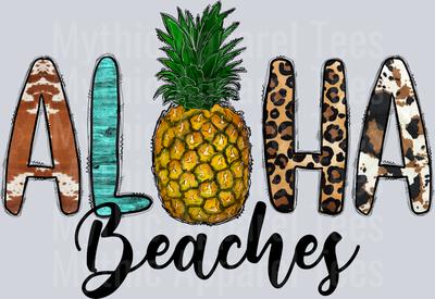 Aloha Beaches DTF Summer Transfers