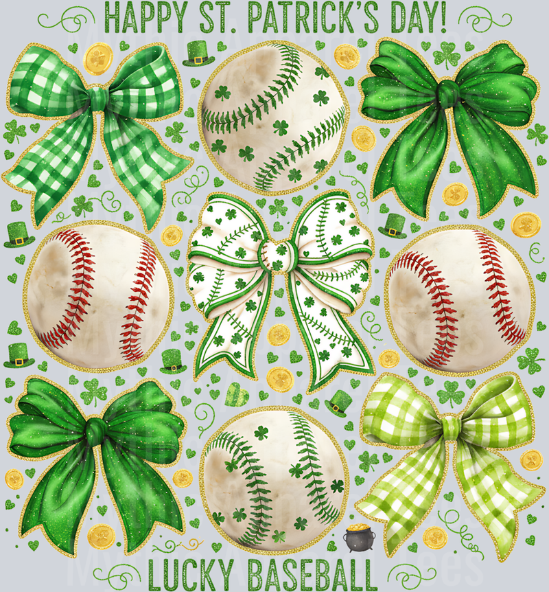 St Patricks Day Baseball