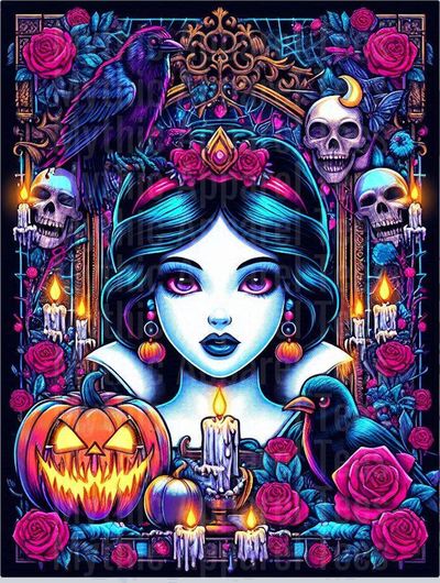 Snow White3 Disney Princess Tarot Card