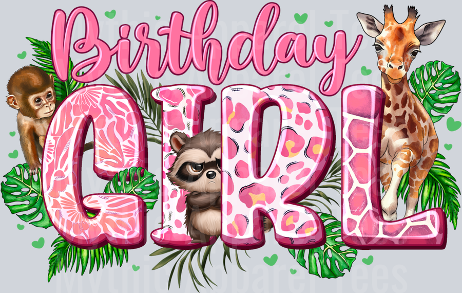 Birthday Girl Safari