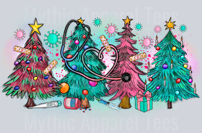 NurseChristmasTree Tennis