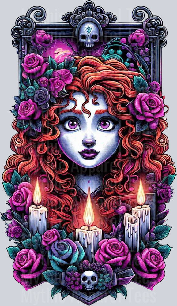 Merida4 Disney Princess Tarot Card