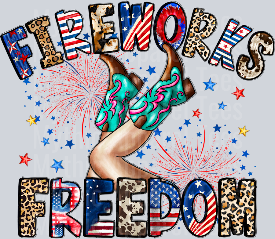 Fireworks Freedom 4th of july patriotic