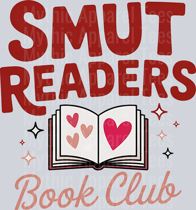 Smut Readers book club 2 DTF Book Transfers