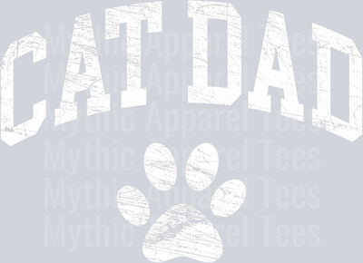 Cat Dad 2 DTF Dad Transfers