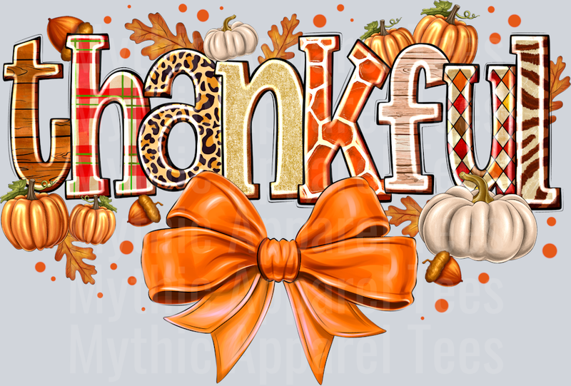 Thankful Coquette Thanksgiving Fall Season