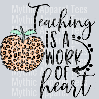 TEACHING IS A WORK OF HEART 4 DTF Teacher Transfers
