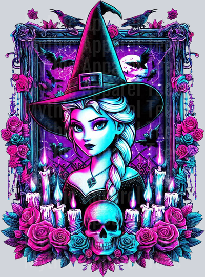 Elsa2 Disney Princess Tarot Card