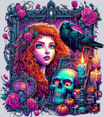 Merida2 Disney Princess Tarot Card