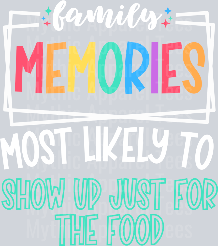 show up just for the food