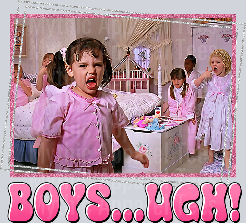 Boys UGH! Little Rascals DTF Valentines Day Transfers