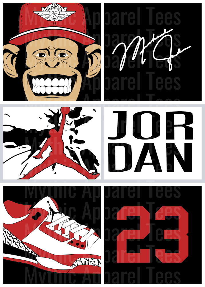 Signature 23 Jordans Michael Jordan Chicago Bulls Jordans Nike DTF Michael Jordan Transfers