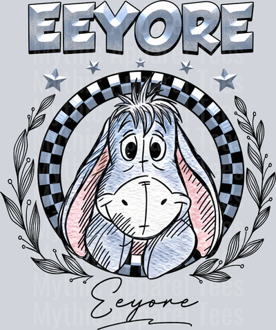 Eeyore Disney Classic Portrait with Signature Disney Winnie the Pooh