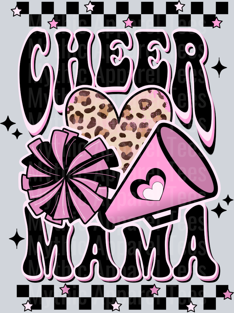 Cheer mama black