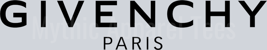 Givenchy black logo