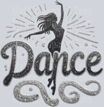 Dance Sequins Silver Transfers, Dance Transfers, Performance, Dance Themes, Sequins, Glitter, Female Dancers
