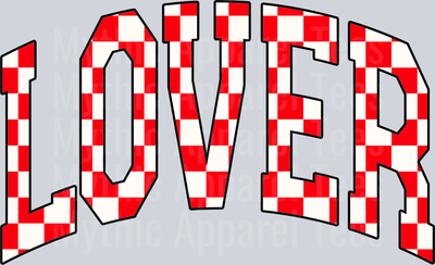 Lover Wavy Retro Funny Designs Valentines Day