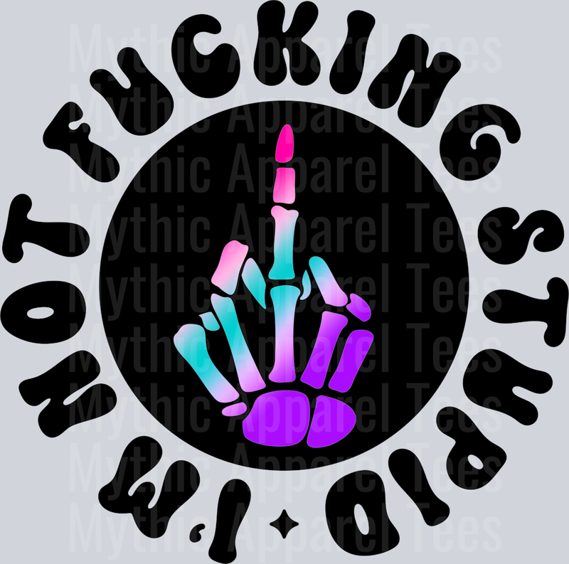 Color You Give My Middle Finger An Erection Pocket