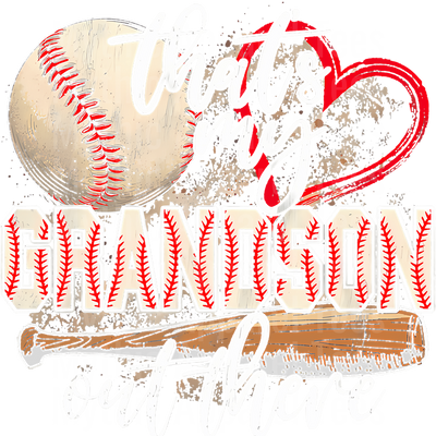 Grandma Grandpa Grandparents Baseball DTF Transfer
