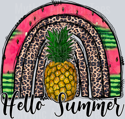 Hello Summer DTF Summer Transfers