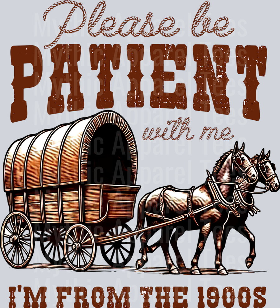 Please be patient im from the 1900s DTF Western Transfers