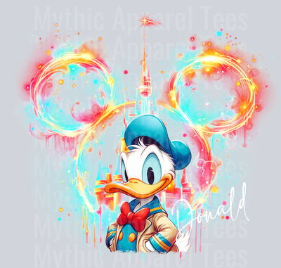 Donald Castle Disney Classic Character