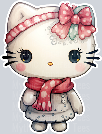 Fall Kitty HK Hello Kitty Flowers