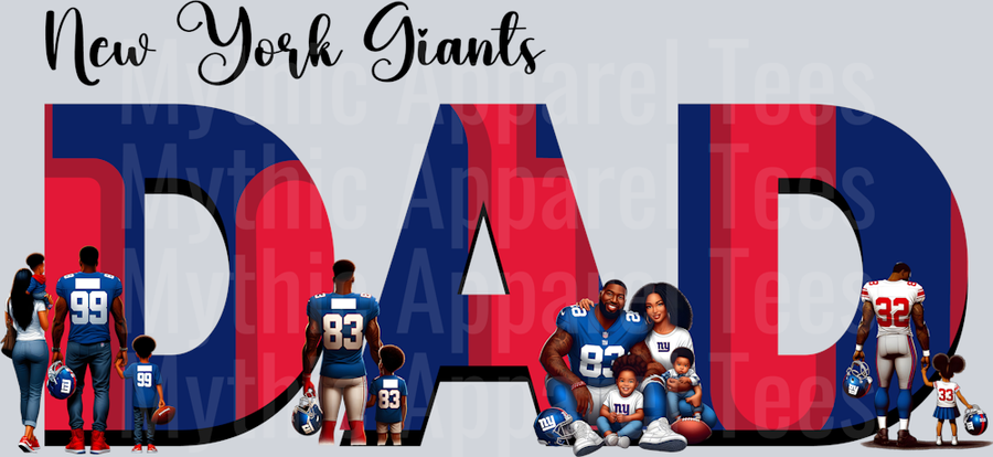 New York Giants DAD DTF NFL Transfers