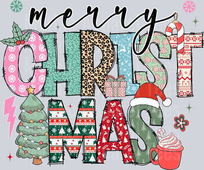 MERRY CHRISTMAS DOODLE