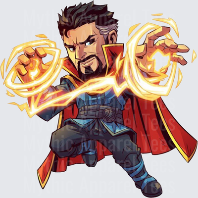 Marvel Super Heroes Doctor Strange Chibi Casting Magic Spell