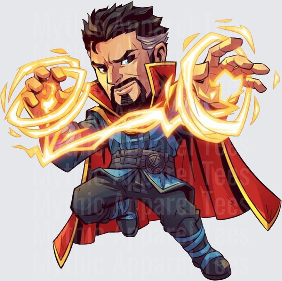 Marvel Super Heroes Doctor Strange Chibi Casting Magic Spell